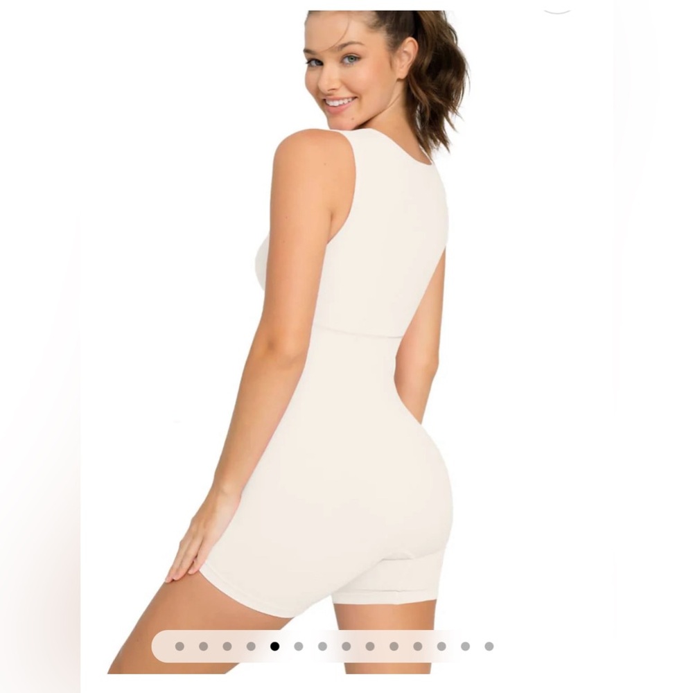 Square Neck Shapewear Jumpsuit